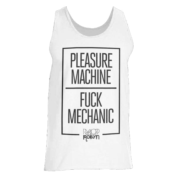 Lyric Tank Top - White | Röyksopp Official Store