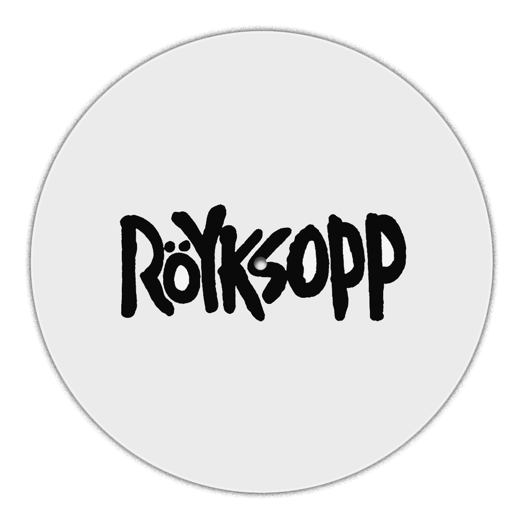 Röyksopp Slipmat (Black/White)