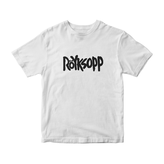 Röyksopp Classic Logo - T-shirt (White)